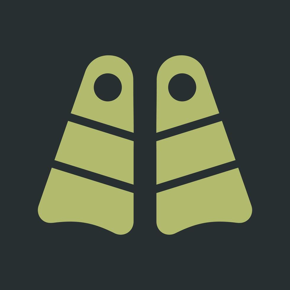 Flippers Vector Icon