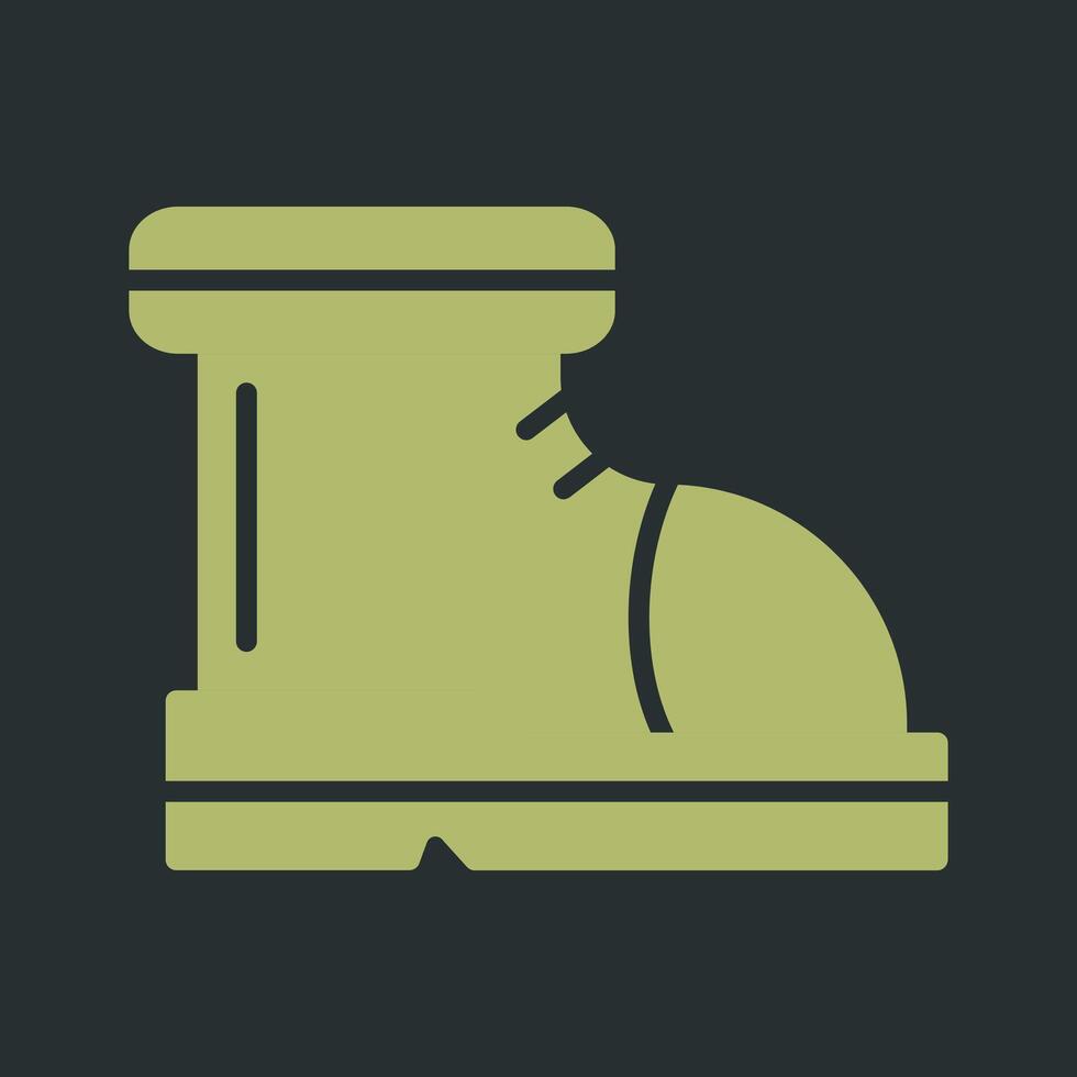 Ski Boots Vector Icon