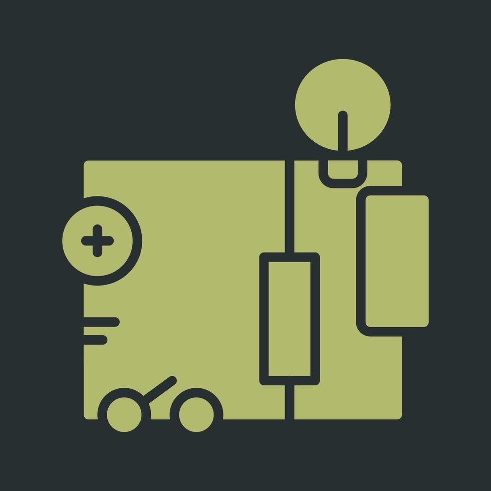 Electrical Circuit Vector Icon