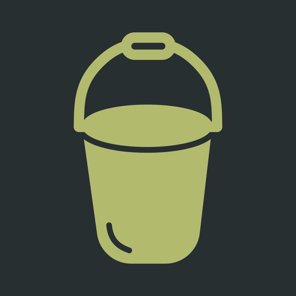 Bucket Vector Icon