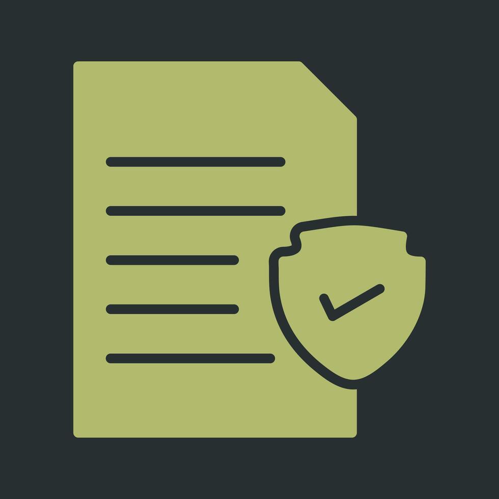 File Protection Vector Icon