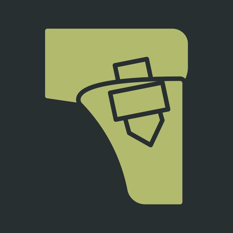 Gun Belt Vector Icon