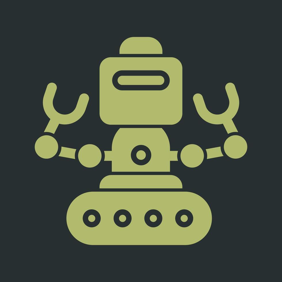 Industrial Robot I Vector Icon