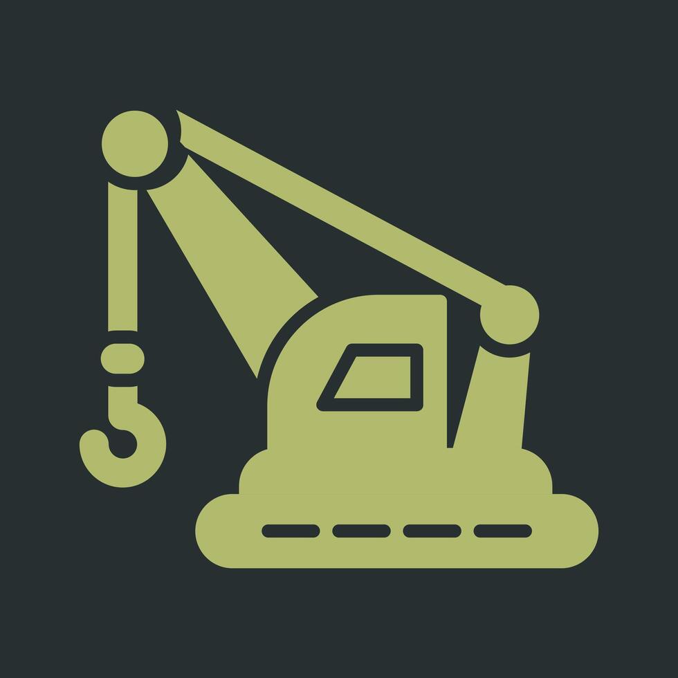 Crane I Vector Icon