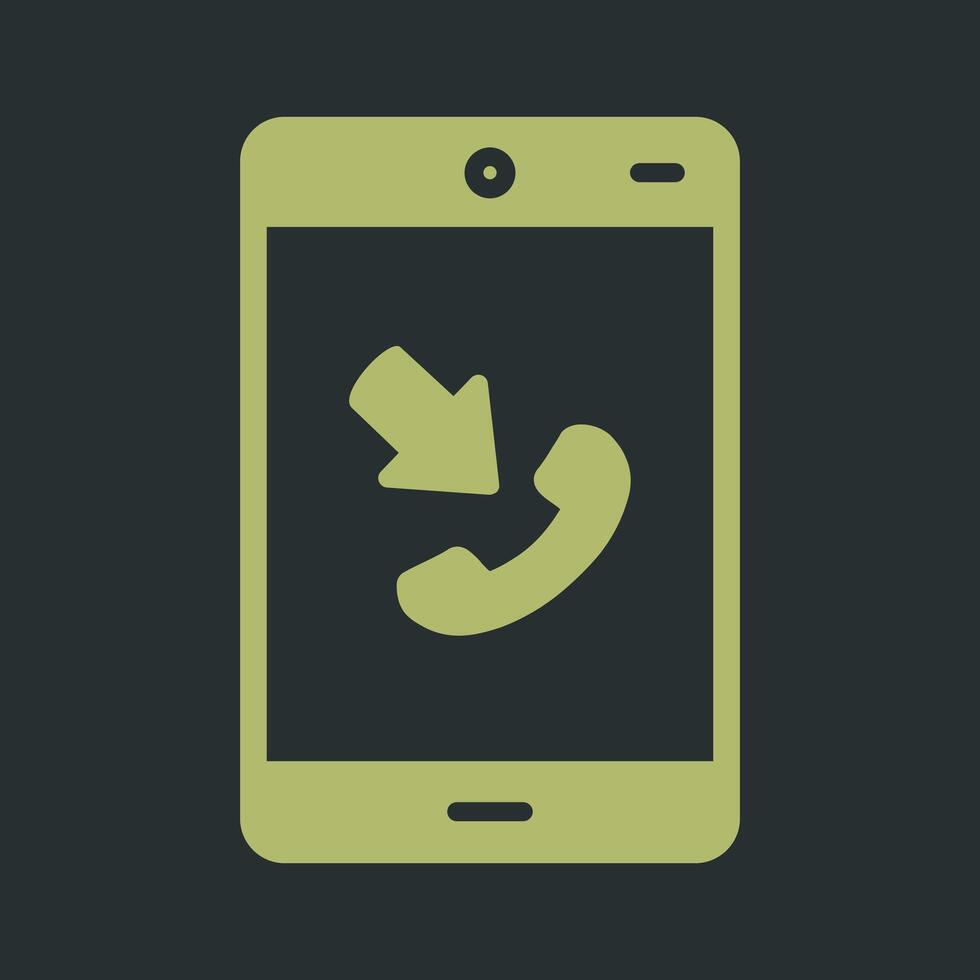 Incoming Call Vector Icon
