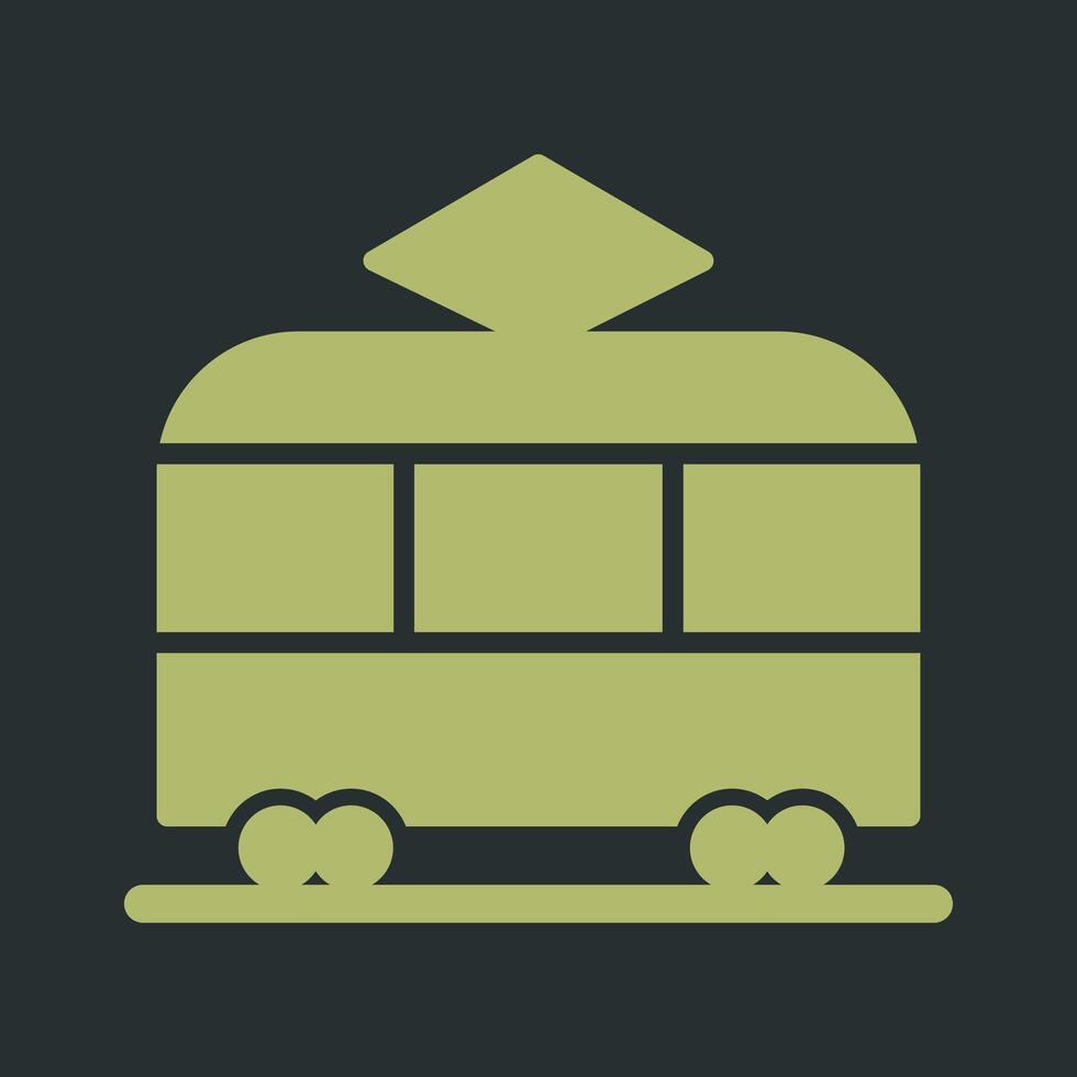 Tram Vector Icon
