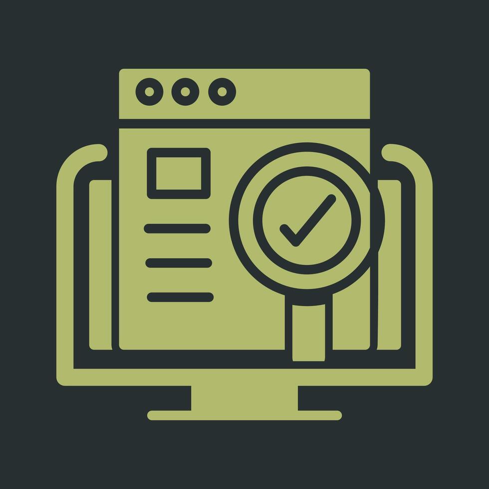 Usability Vector Icon