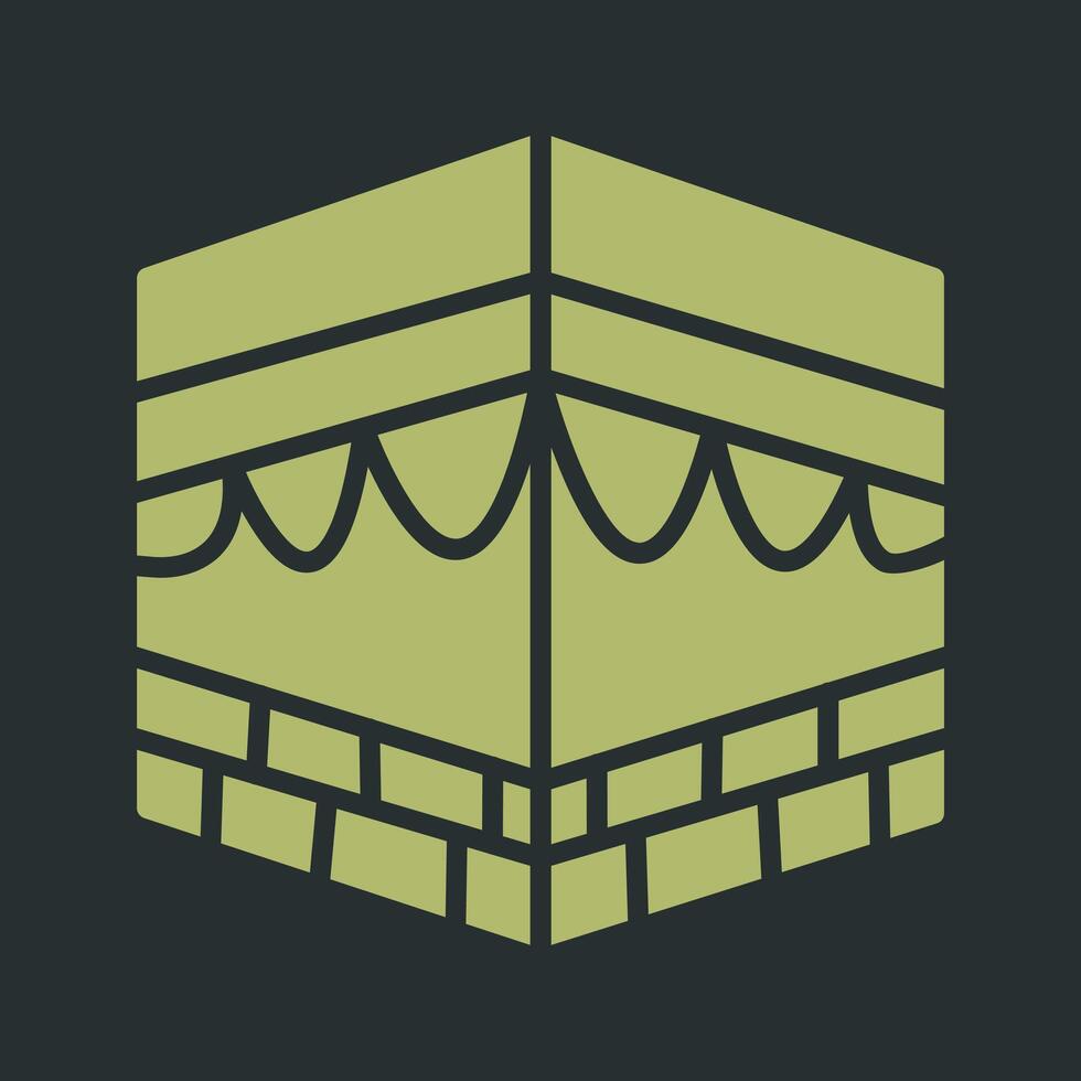 Khana Kaba Vector Icon