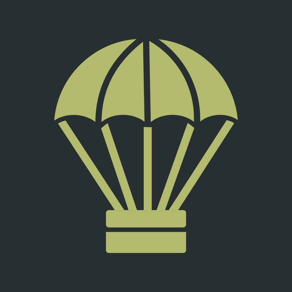 Parachute Vector Icon