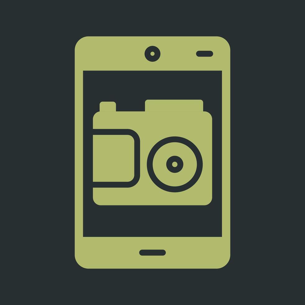 icono de vector de camara