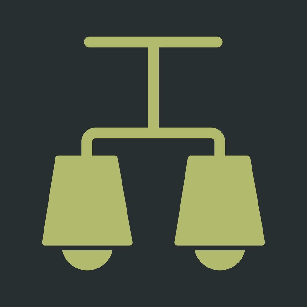 Lit Lamp Vector Icon