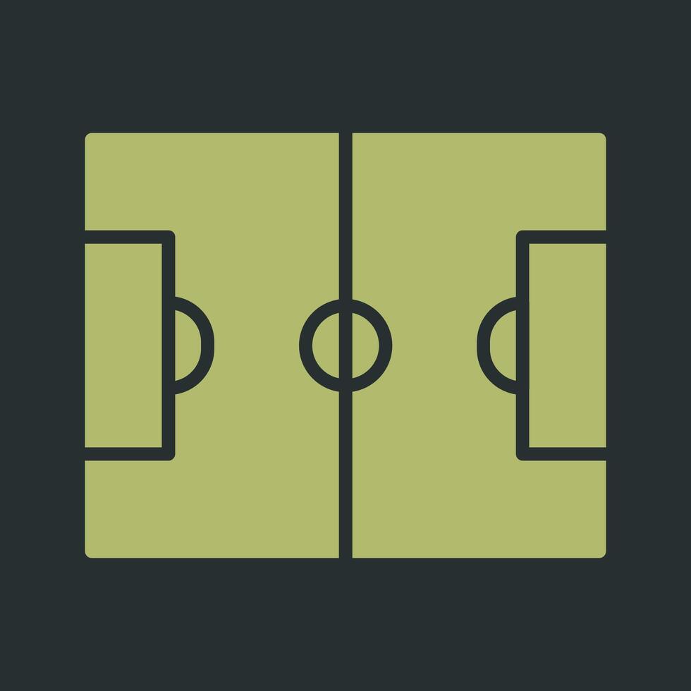 Football Field Vector Icon