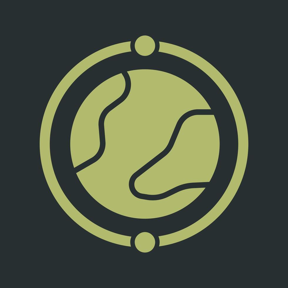 Earth Vector Icon