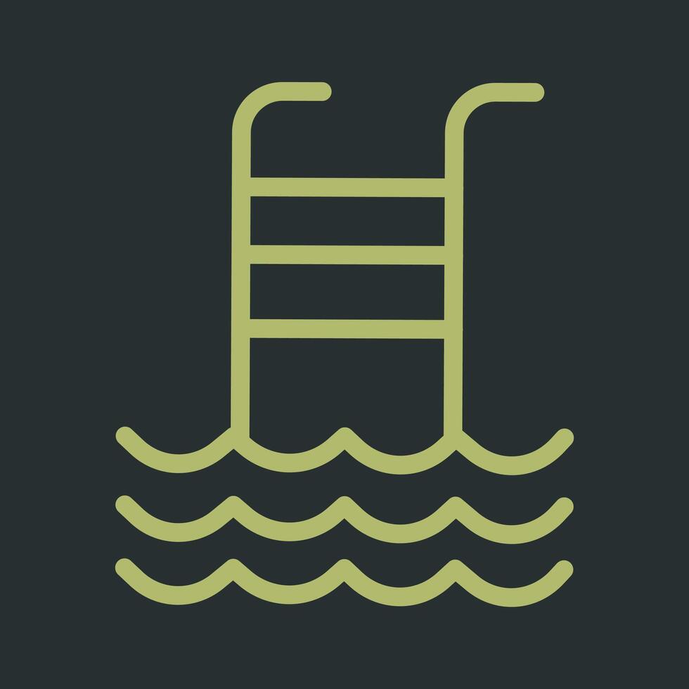 Swimming Pool Vector Icon