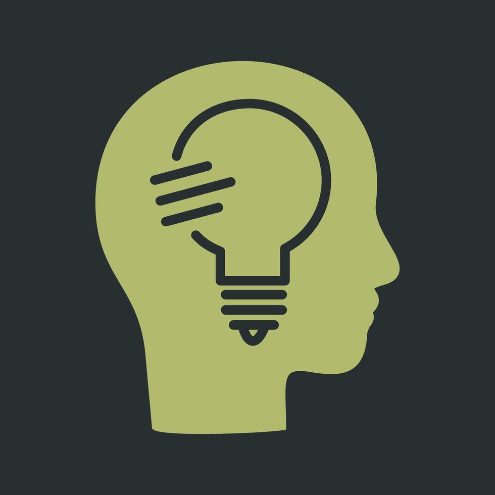 Thinking Vector Icon