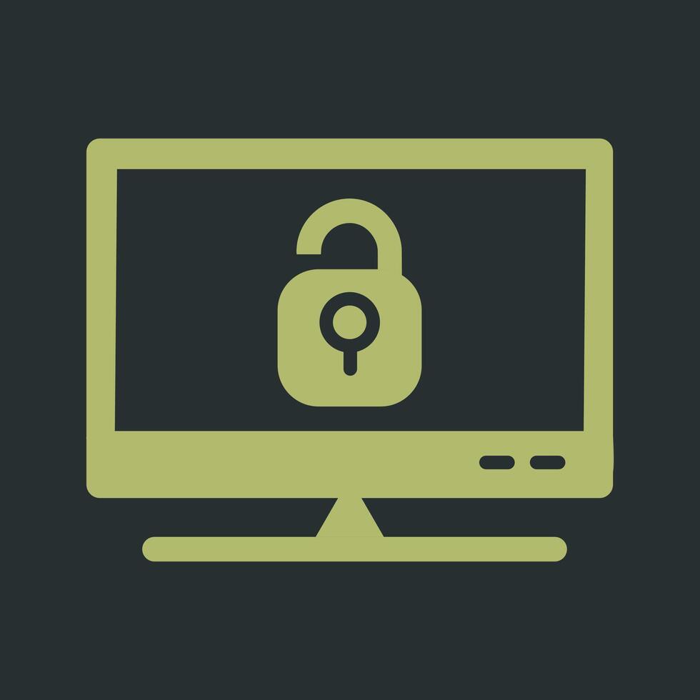 Closed Access Vector Icon
