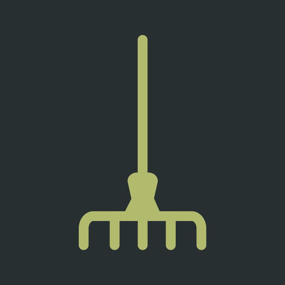 Gardening Fork Vector Icon