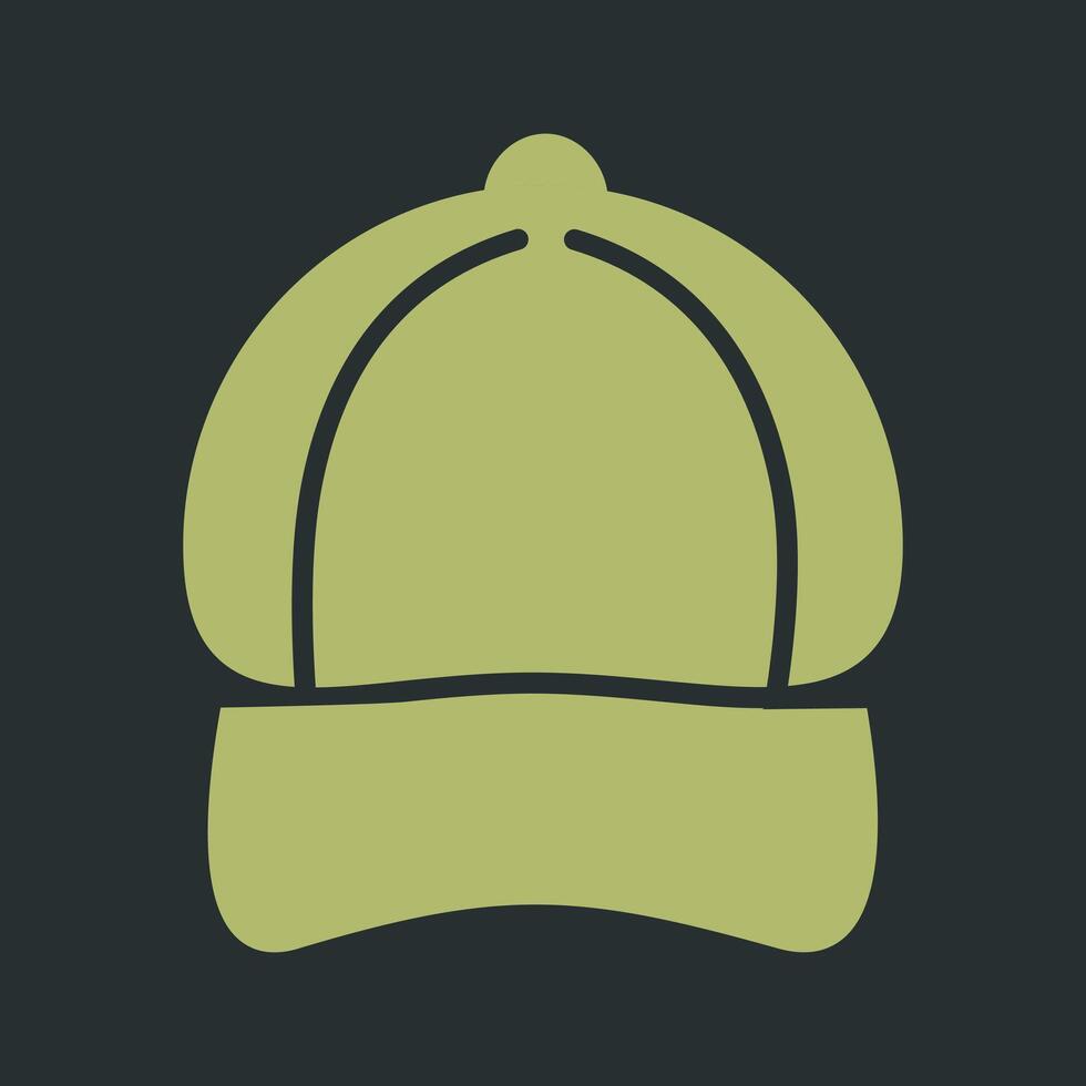 P Cap Vector Icon