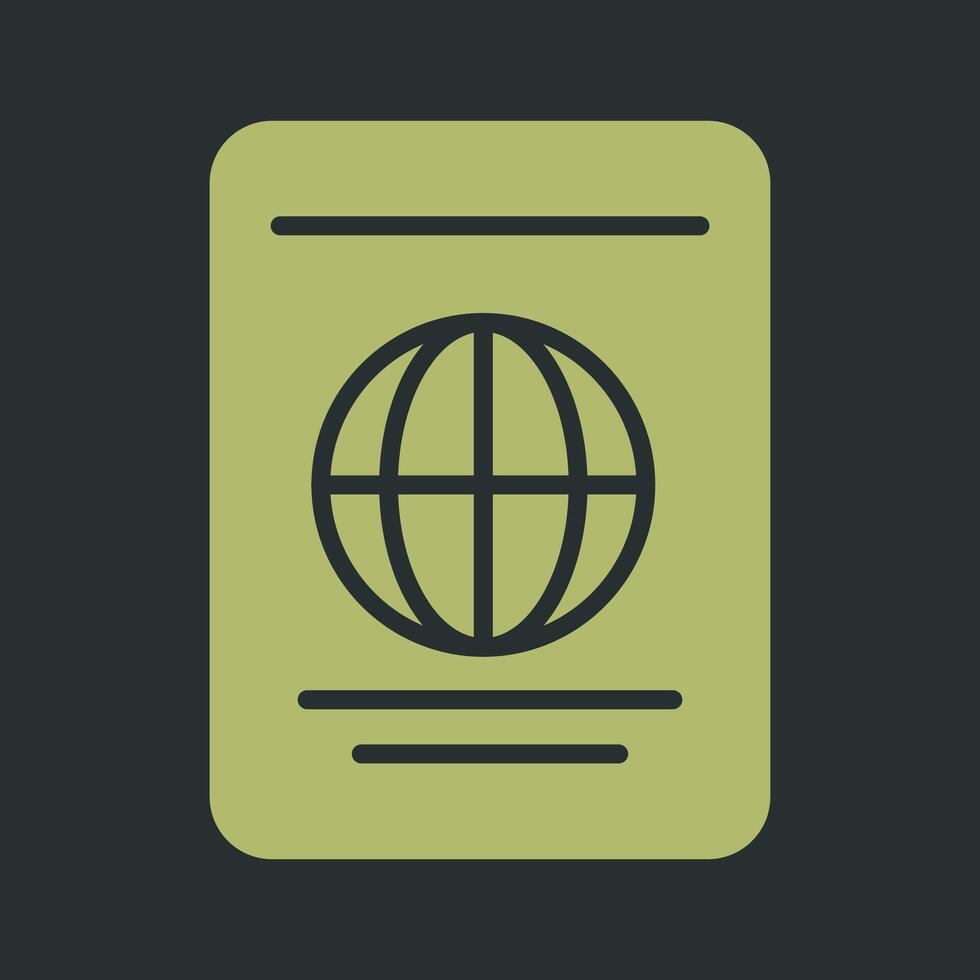 Passport Vector Icon