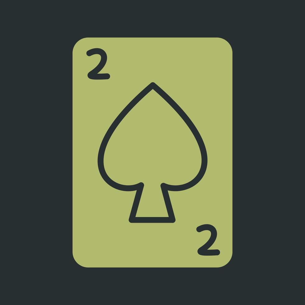Spades Card Vector Icon