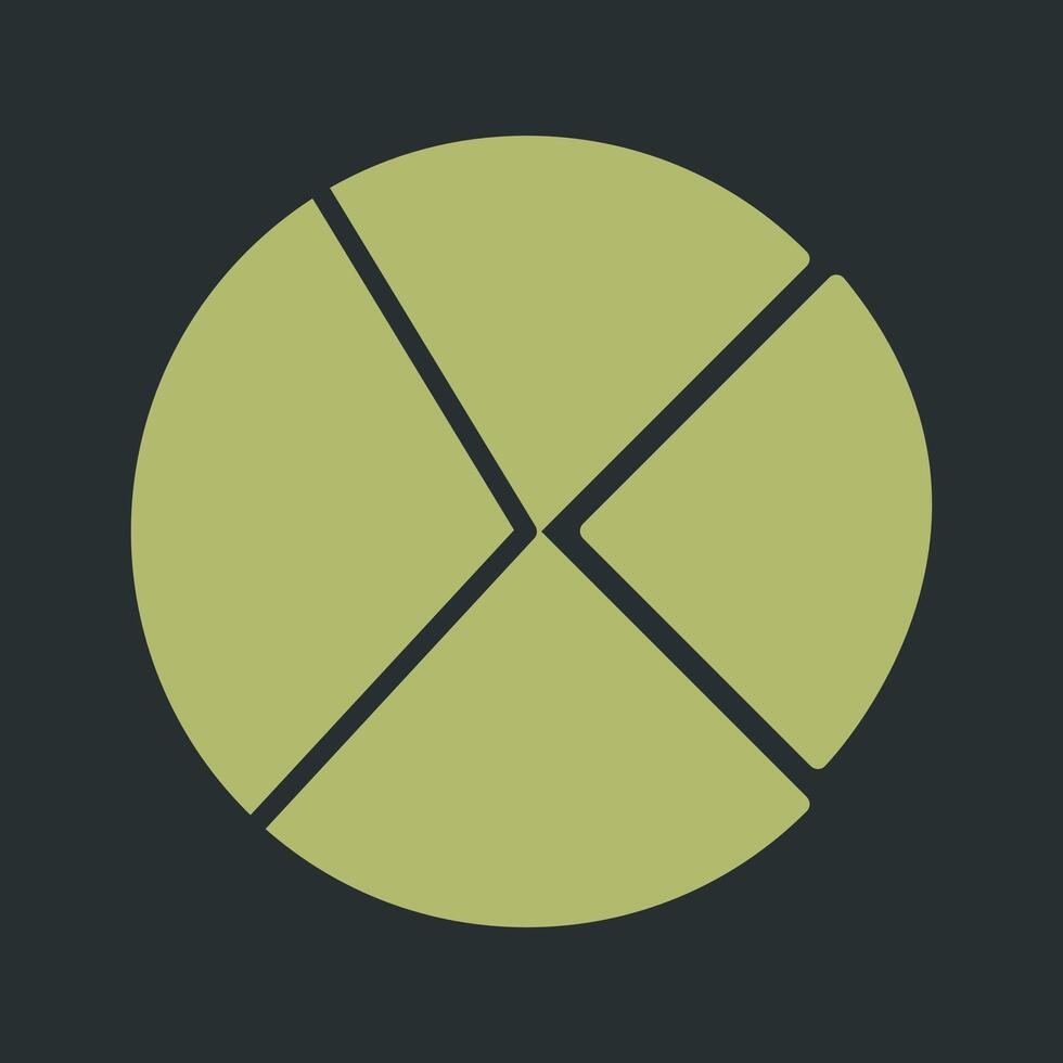 Pie Chart Vector Icon