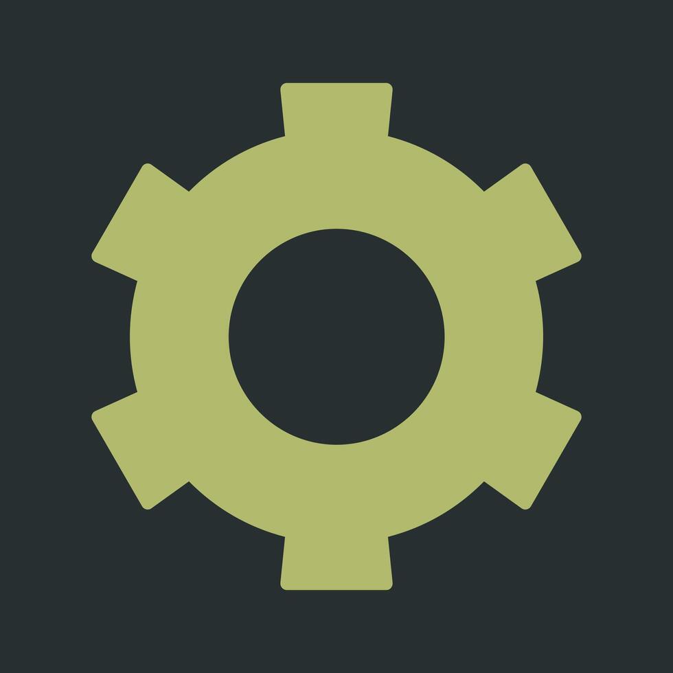 Setting Gear Vector Icon