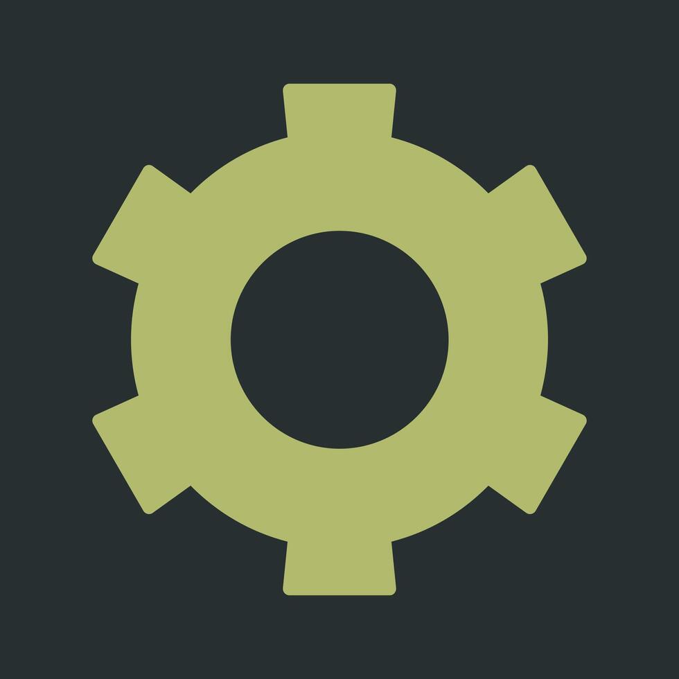 Setting Gear Vector Icon