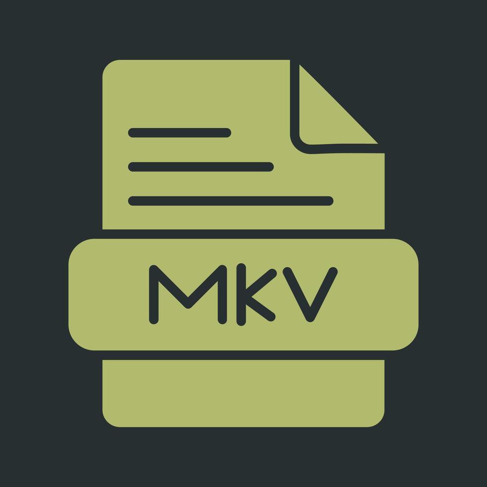 MKV Vector Icon