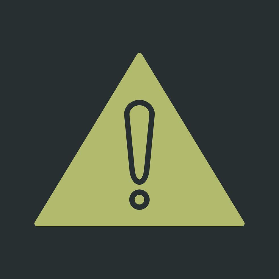 Caution Sign Vector Icon