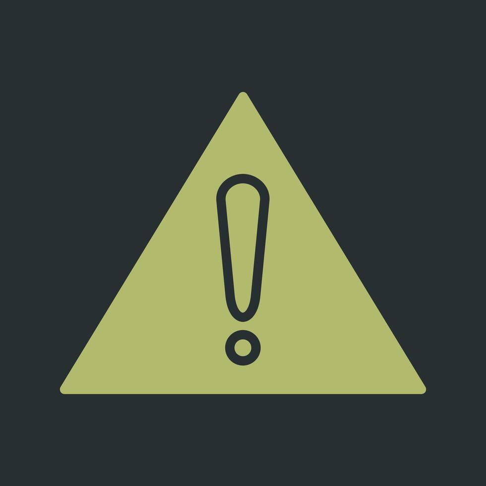 Caution Sign Vector Icon