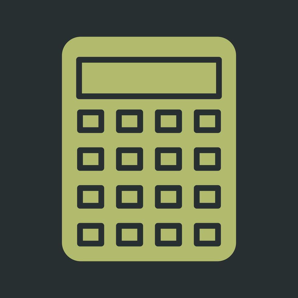 Calculator Vector Icon