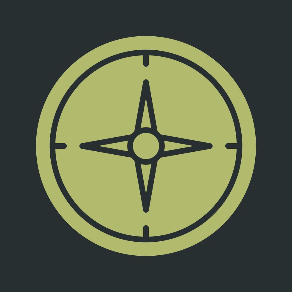 Compass Vector Icon