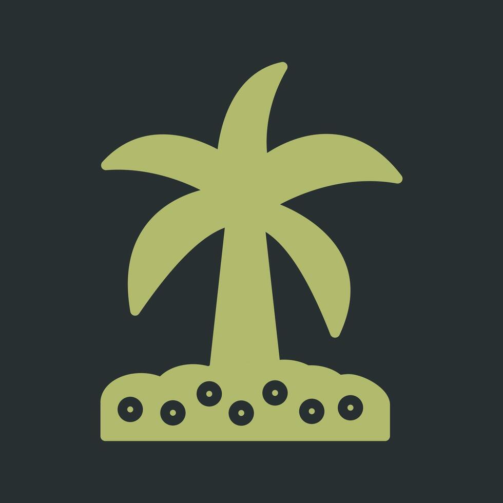 Coconut trees Vector Icon