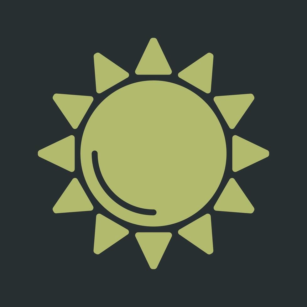 Sun Vector Icon