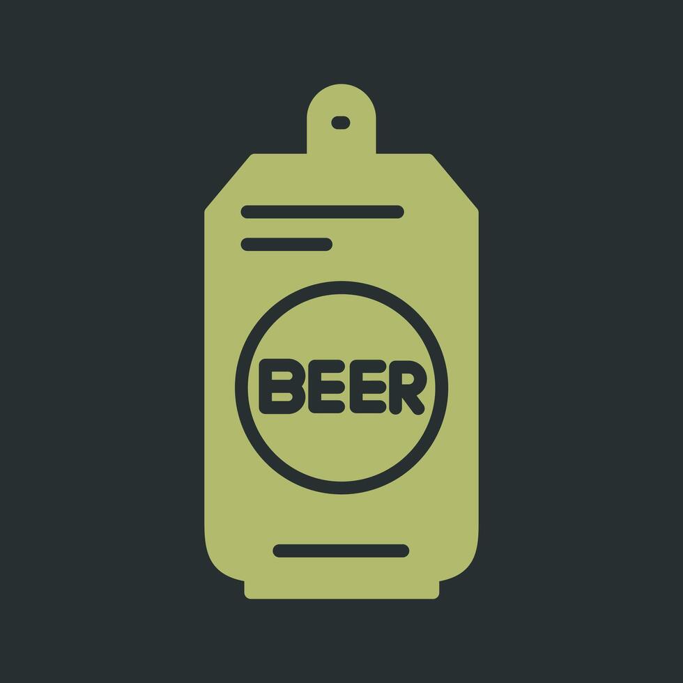 Beer Can II Vector Icon