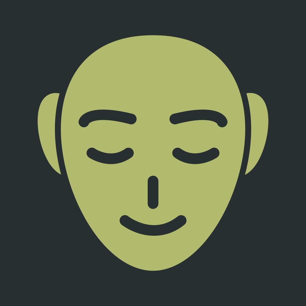 Human Face Vector Icon