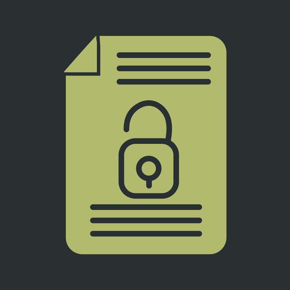 Confidentiality Vector Icon