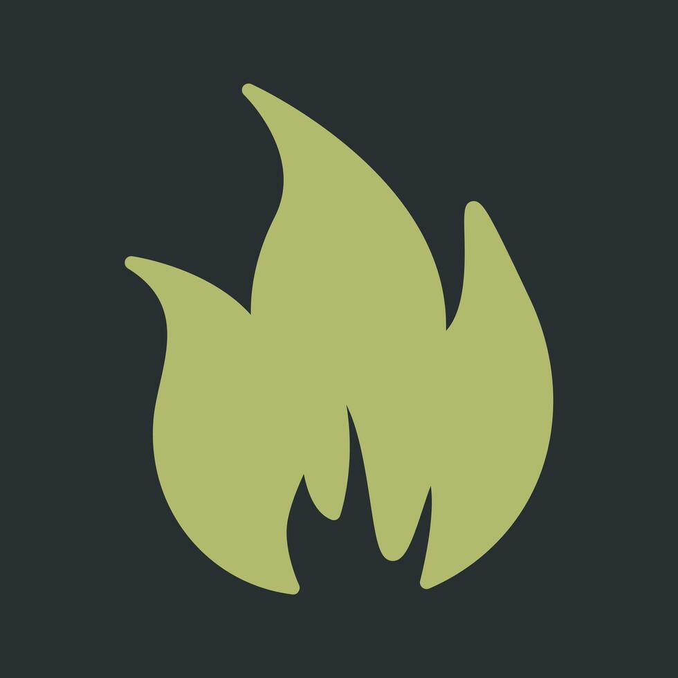 Flame Vector Icon