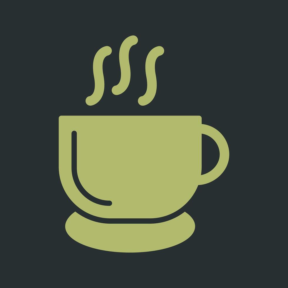 Hot Coffee Vector Icon