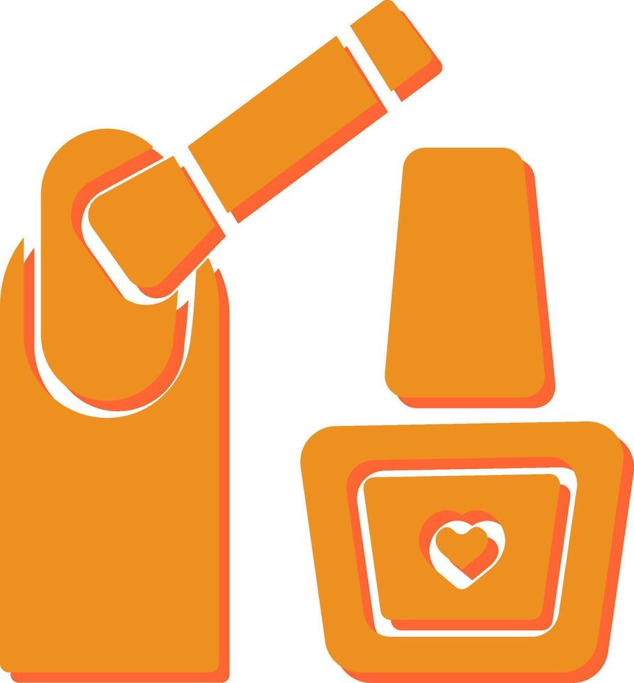 Nail Polish Vector Icon