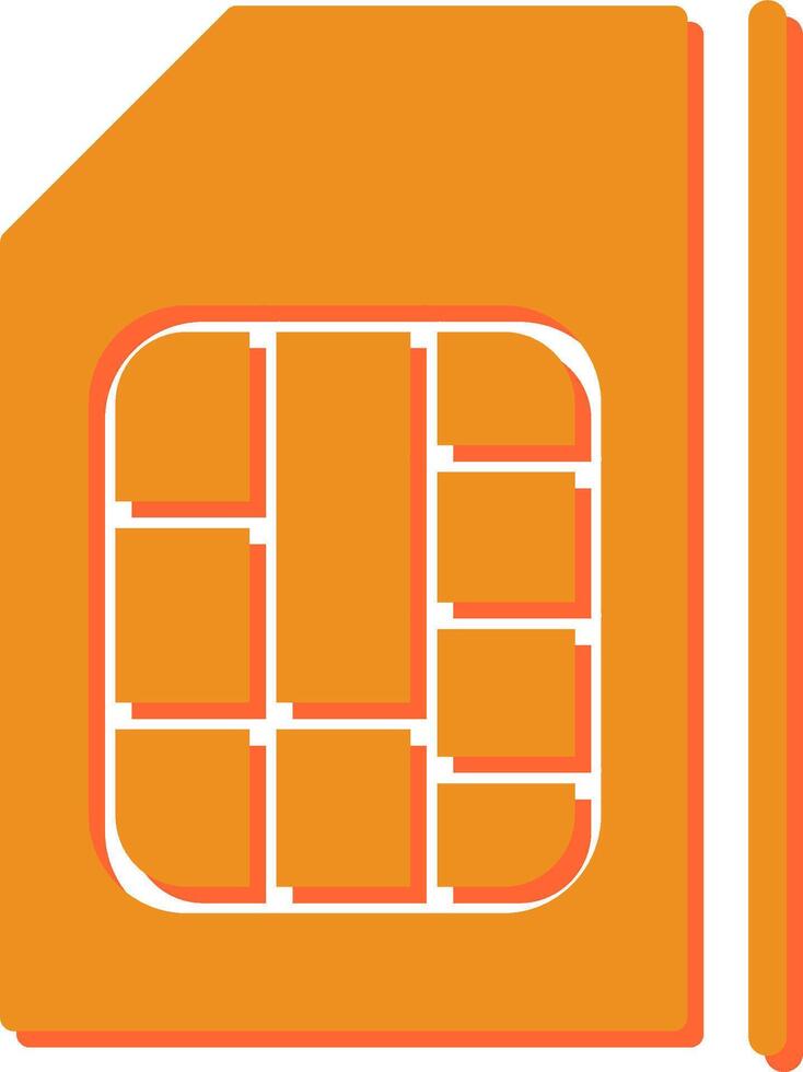 SIM Card Vector Icon