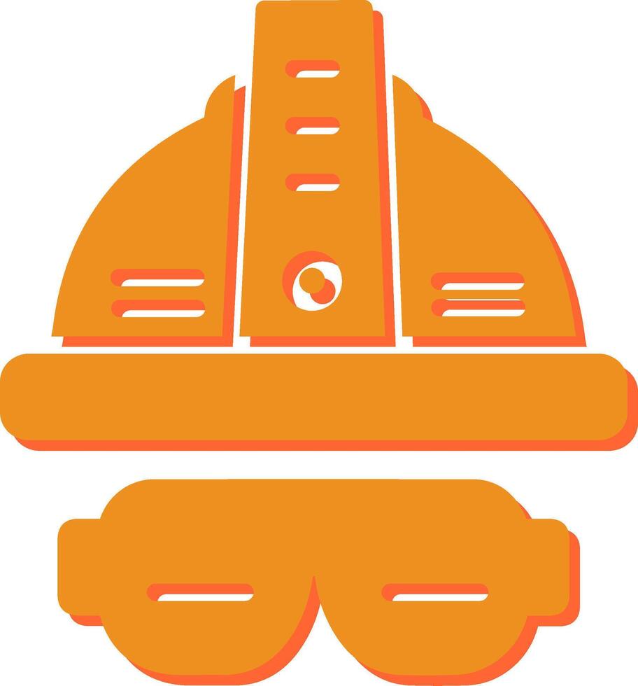 Glasses And Helmet Vector Icon