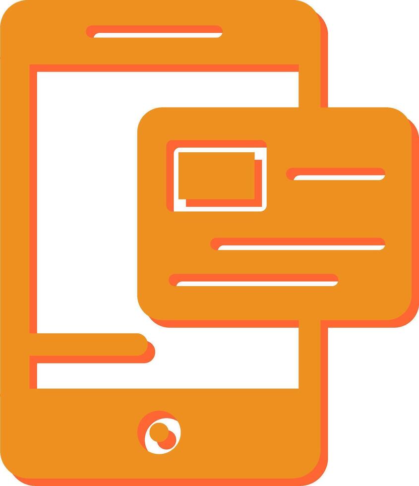 Pay via Card Vector Icon