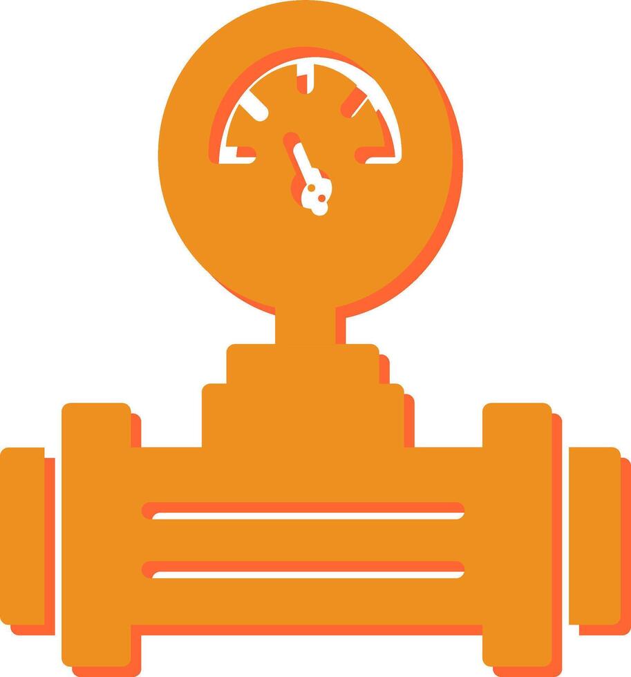 Pressure Gauge Vector Icon