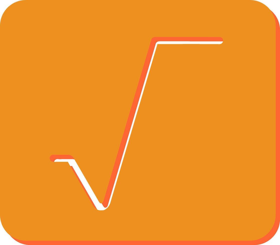 Square Root Vector Icon