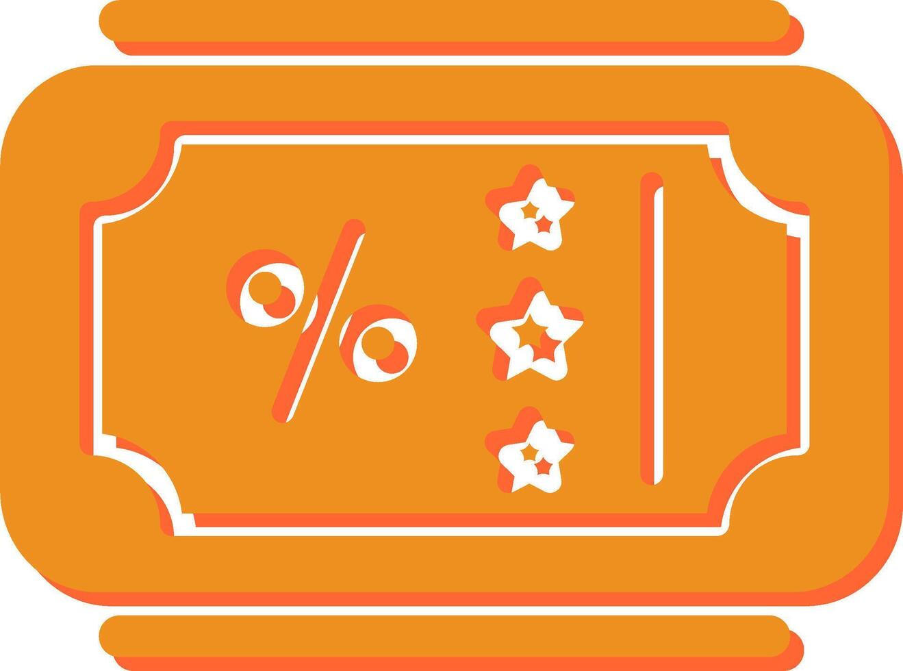 Sale Ticket Vector Icon