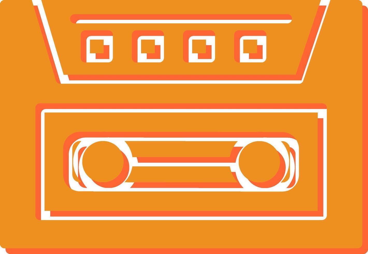 Cassette Vector Icon