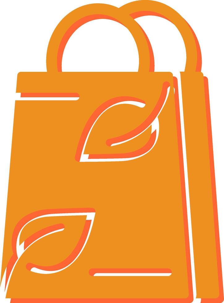 Ecology Bag Vector Icon