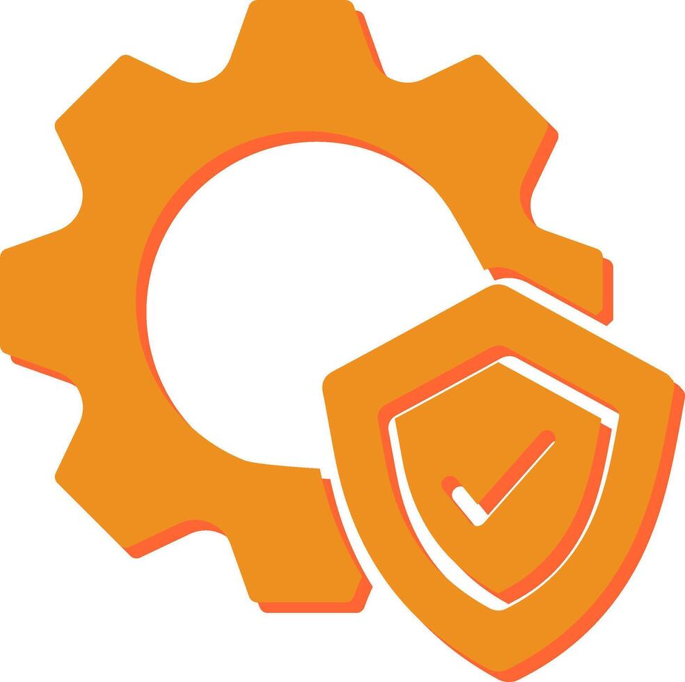 Protected System Vector Icon