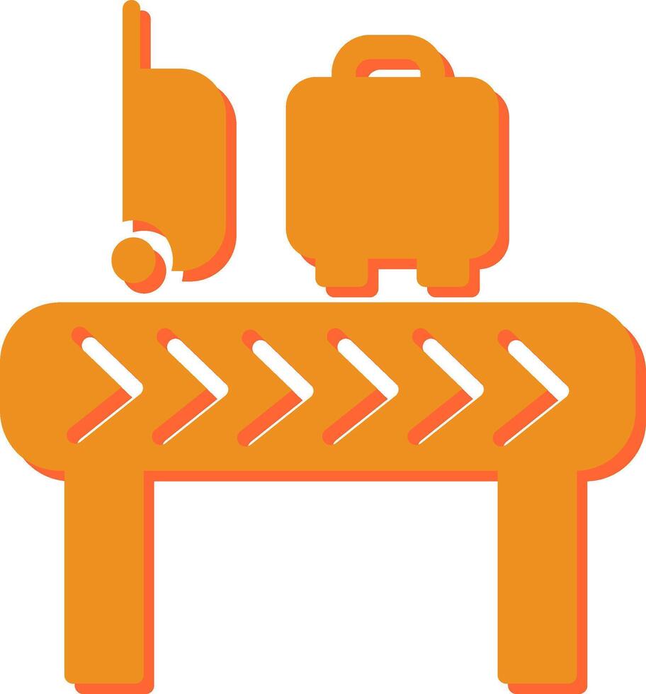 Luggage Carousel Vector Icon